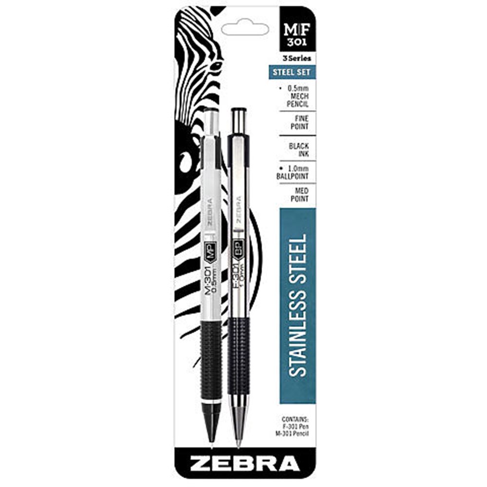 Zebra, M, F, 301, Ballpen, Pencil